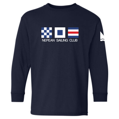 Youth Flags Printed Long Sleeve Thumbnail