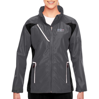 Women's Flag Embroidered Dominator Waterproof Jacket Thumbnail
